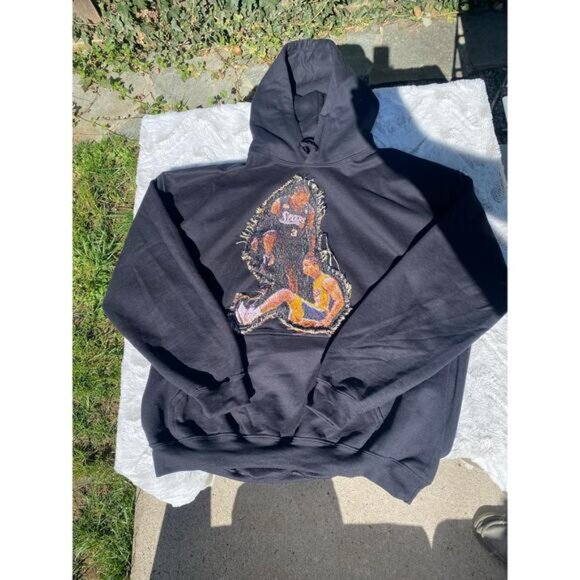 Allen Iverson - Step Over Hand Stitched Hoodie Size Large Men’s New - Picture 3 of 4